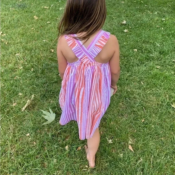 OLIPHANT pink cotton dress - Picture 5 of 6